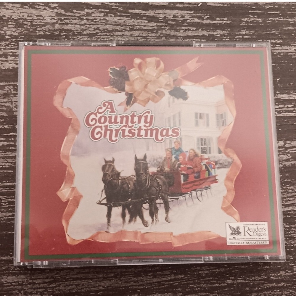 Readers Digest A Country‎ Christmas 3-CD Set Digitally Remastered 1992